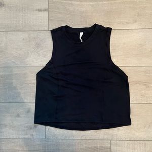 LuluLemon Crop Tank Top Size 8, worn once!
